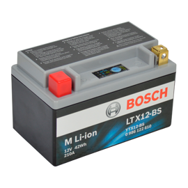 Bosch MC lithium batteri LTX12-BS 12volt 3,5Ah +pol til Venstre
